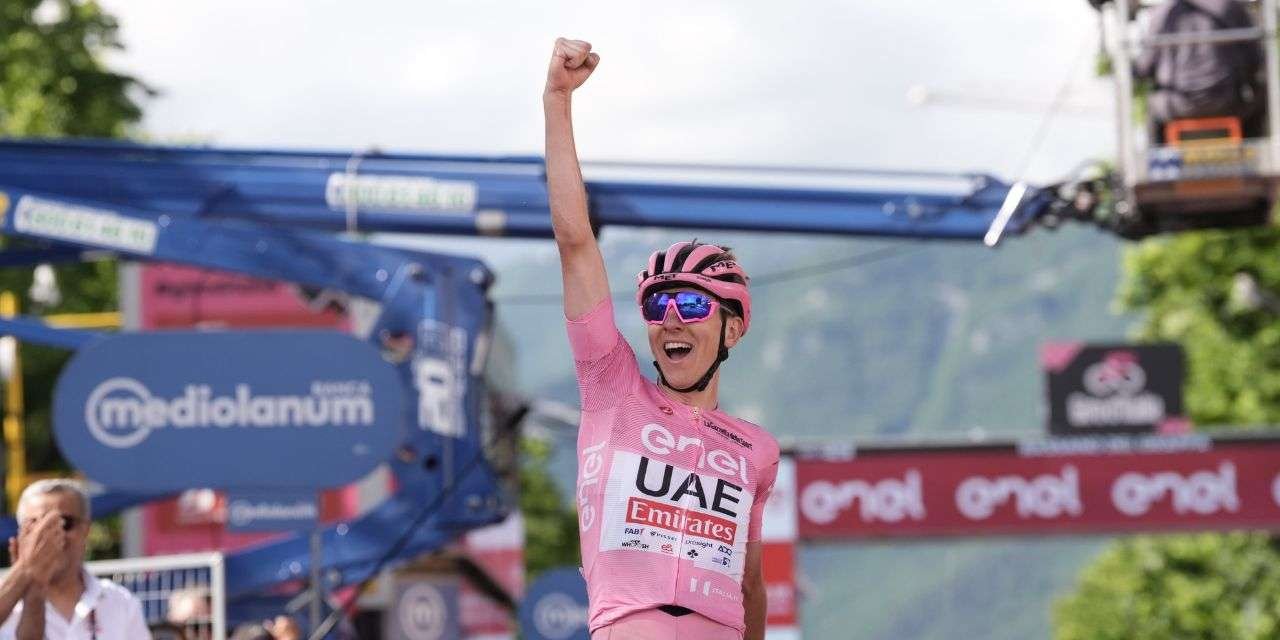 Scopri di più sull'articolo Il Giro d’Italia lo vince Tadej Pogačar