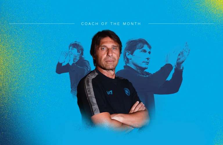 Scopri di più sull'articolo Antonio Conte vince il premio “Coach of the month”