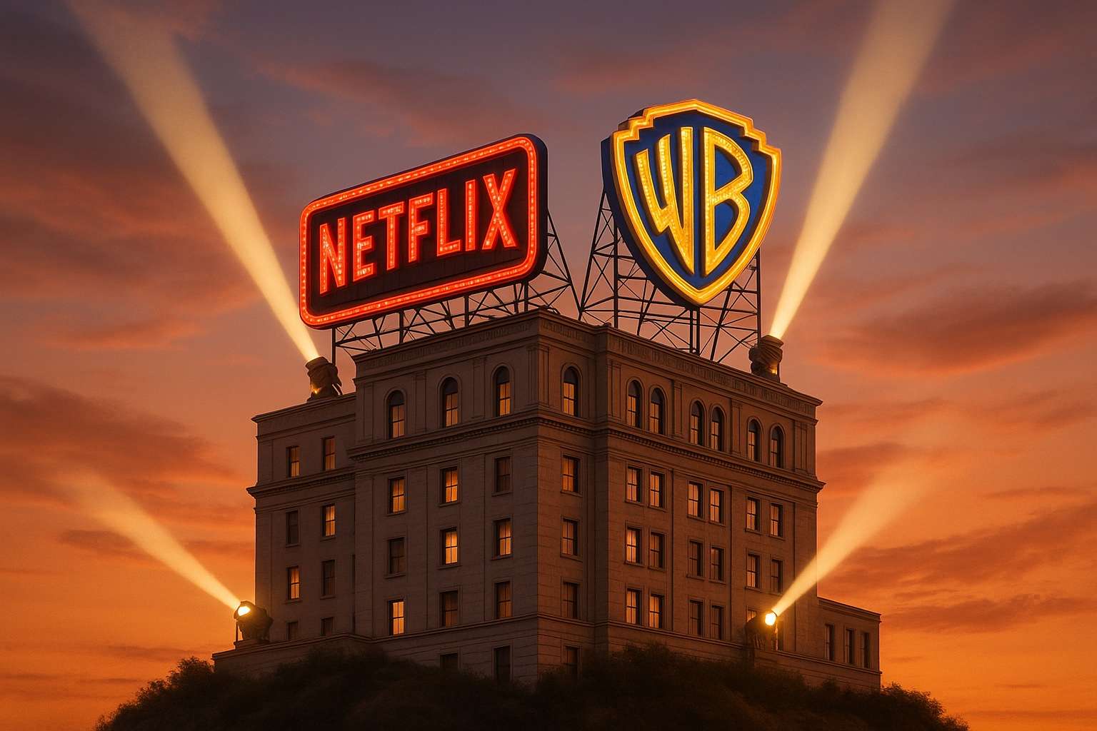 Scopri di più sull'articolo Netflix-Warner: la N rossa non è l’unica a comprare all’asta