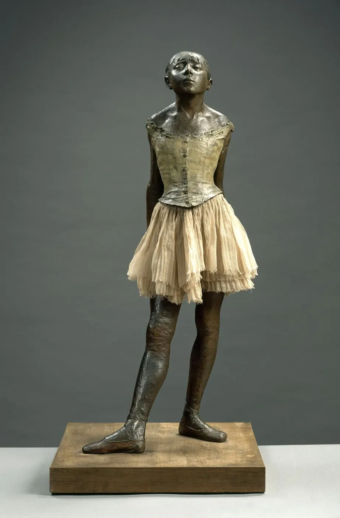 piccola danzatrice di quattordici anni scultura opera arte