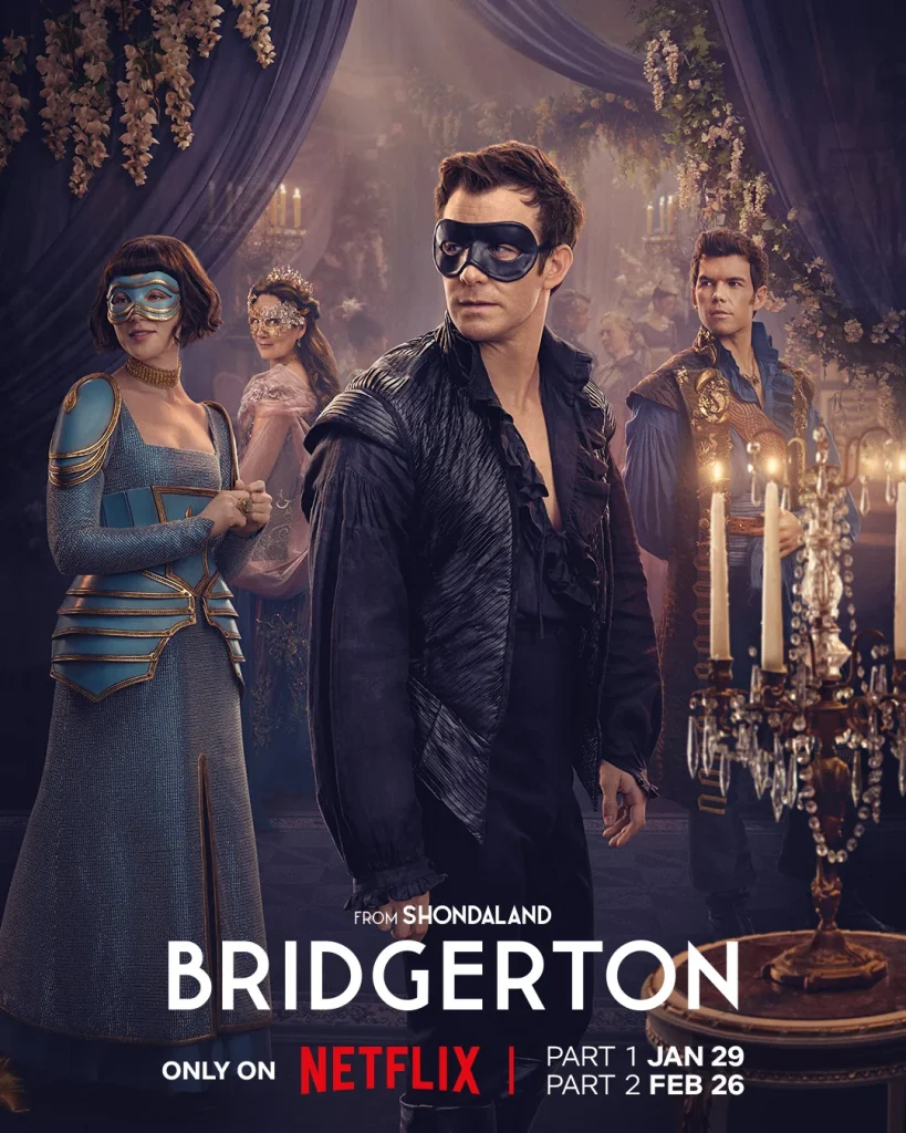bridgerton 4 copertina ufficiale ballo in maschera benedict