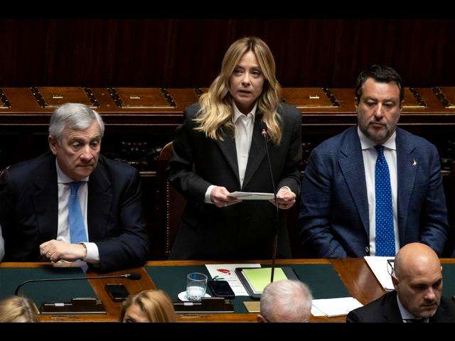 Tregua: Meloni parla alle camere Tregua: Meloni parla alle camere
