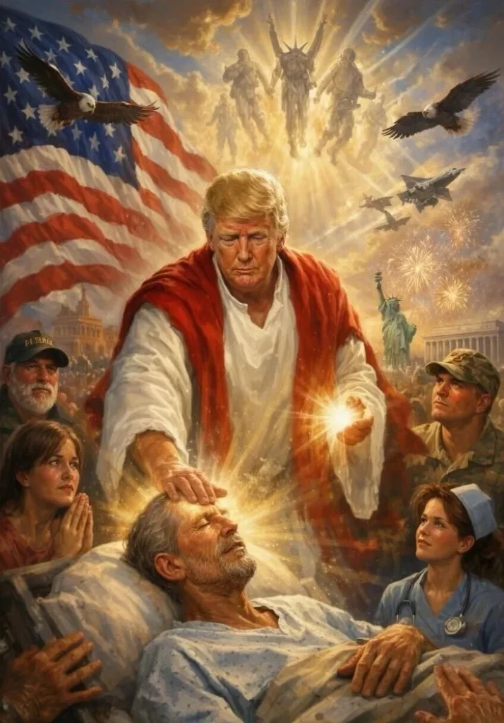 trump e gesù ia