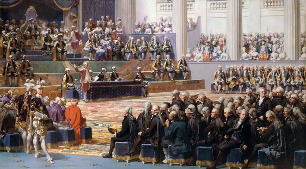 Storia diritto: Stati generali 1789