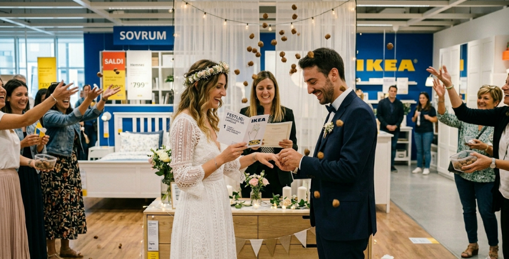 Matrimonio fai-da-te? Ora puoi sposarti da IKEA!