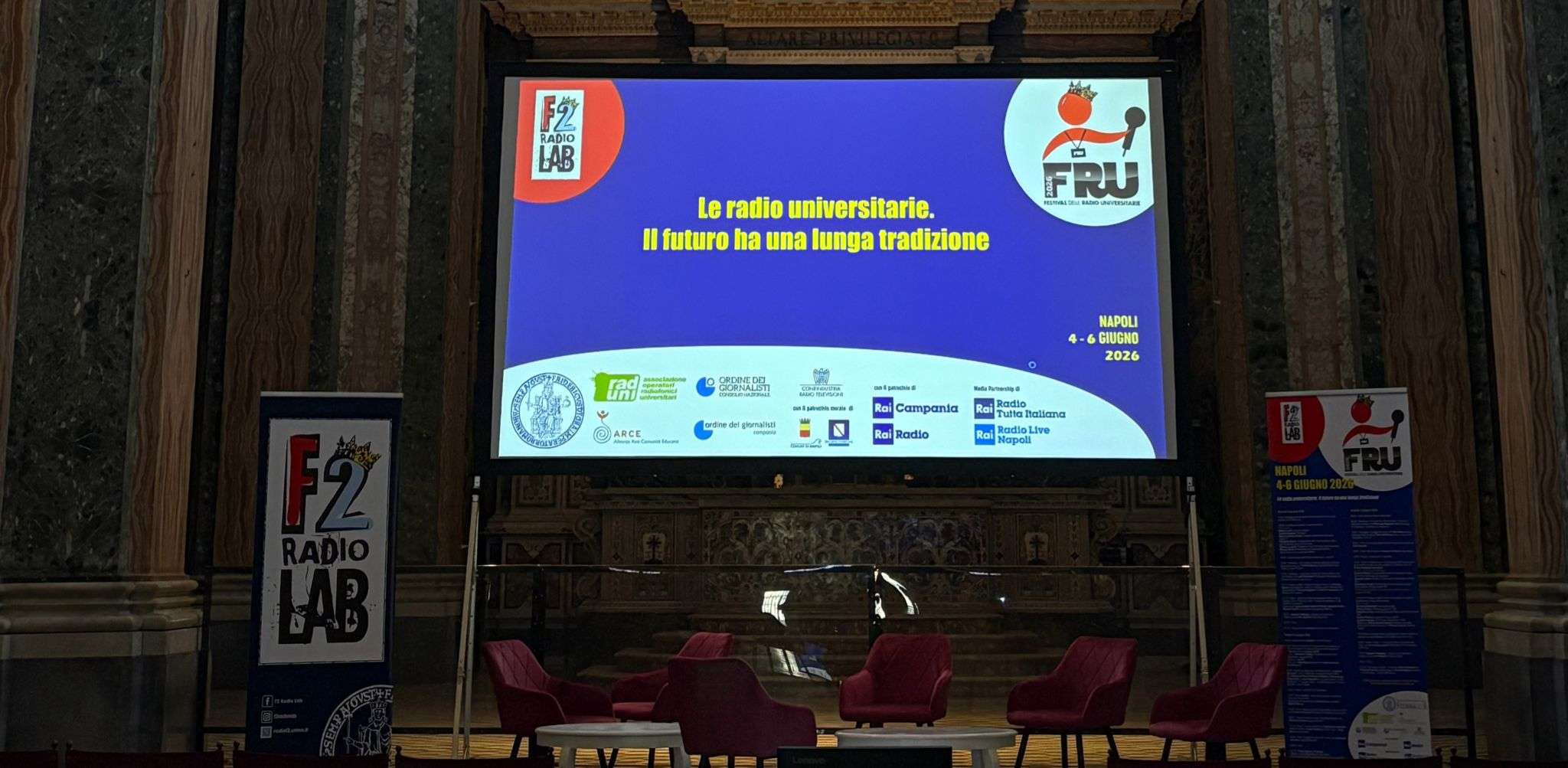 Scopri di più sull'articolo Fru 2026: il festival delle radio universitarie a Napoli